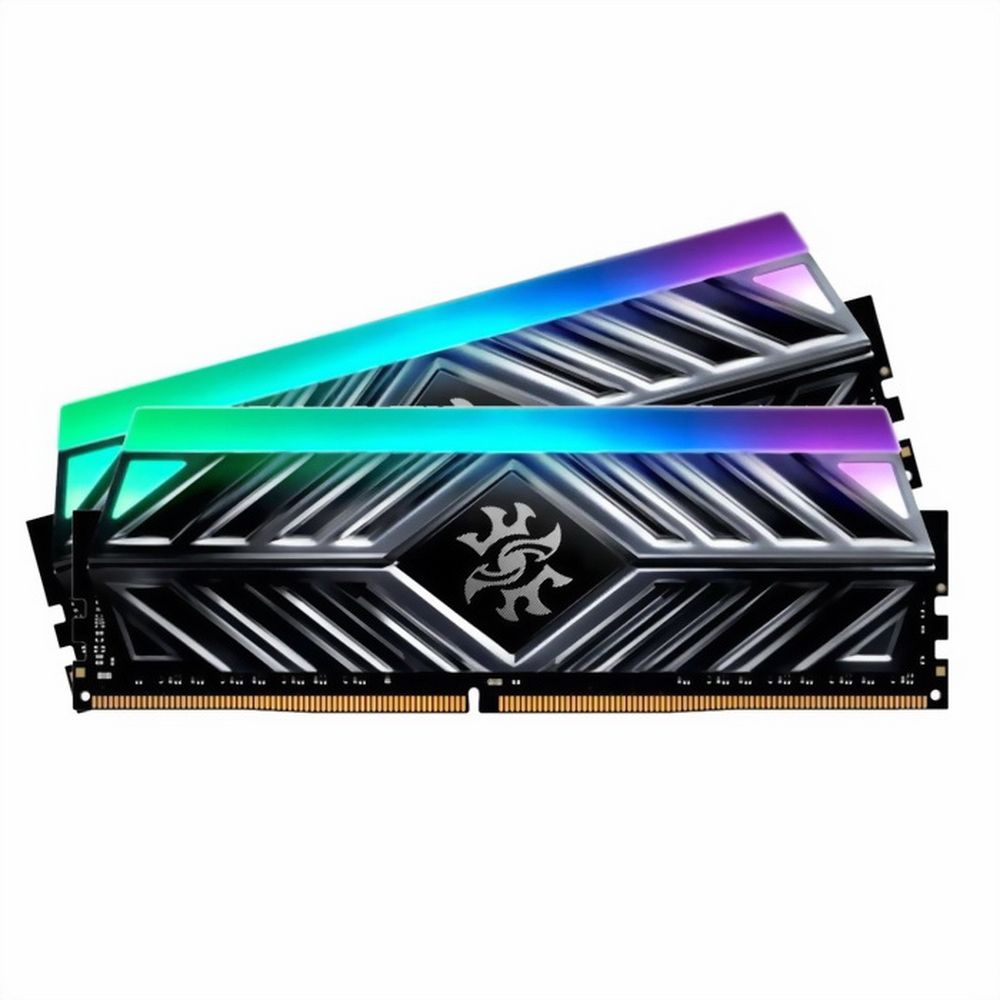 Модуль памяти ADATA XPG SPECTRIX D41 RGB Grey Gaming Memory AX4U320016G16A-DT41 32GB DDR4 3200 DIMM