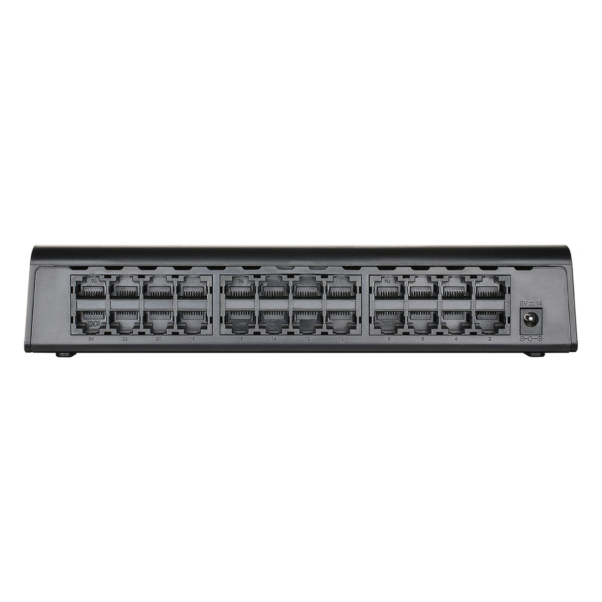 Коммутатор D-Link Неуправляемый коммутатор, 24x100Base-TX, корпус пластик