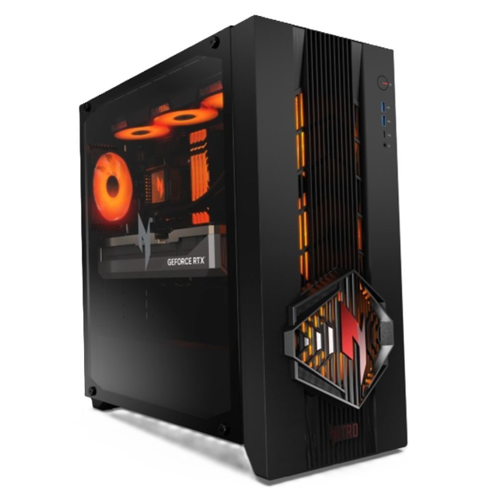 Настольный ПК Acer Nitro 70 N70X3D-100 AMD Ryzen 7 9800X3D/32Gb/SSD1Tb/RTX5070 12Gb/PSU 1200W/NoOS/B