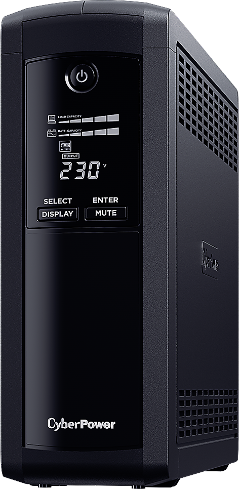 ИБП CyberPower VP1600ELCD Line-interactive 1600VA/960W (Euro x5, RJ11/RJ45, USB-порт 355x281x100(мм)