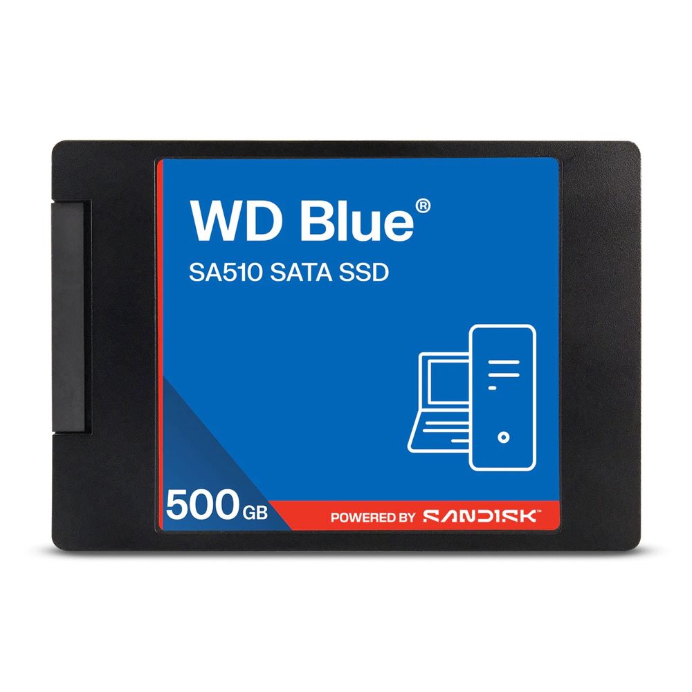 Твердотельный накопитель SSD Western Digital WDS500G5B0A SSD, WDS500G5B0A