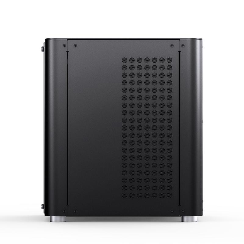 Корпус JONSBO TK-1 Black 2.0, Mini-Tower, no fan, 1xUSB-A 3.2 + 1xUSB-C 3.2, mATX, mITX Black