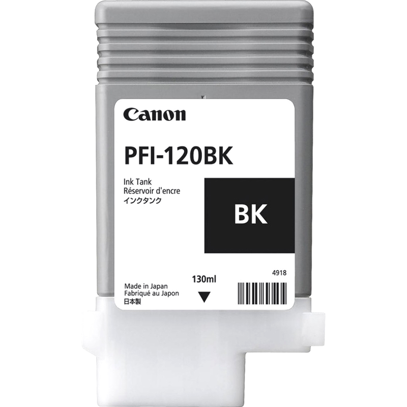 Картридж Canon PFI-120 Black (130 мл для ТМ-серии)