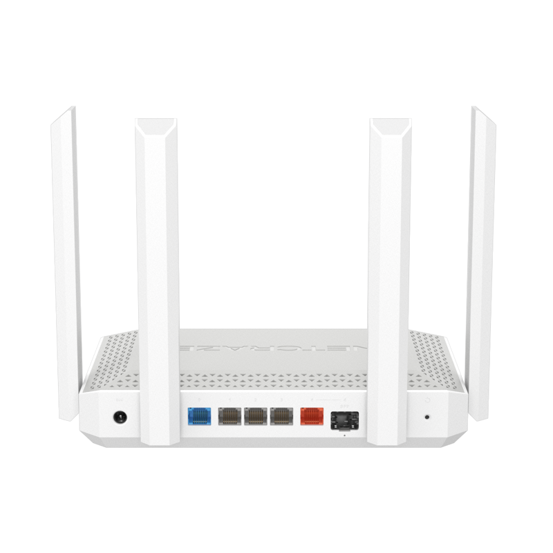 Роутер беспроводной Keenetic Netcraze Giga (NC-1012) AX3000 10/100/1000BASE-TX/SFP/4g ready белый
