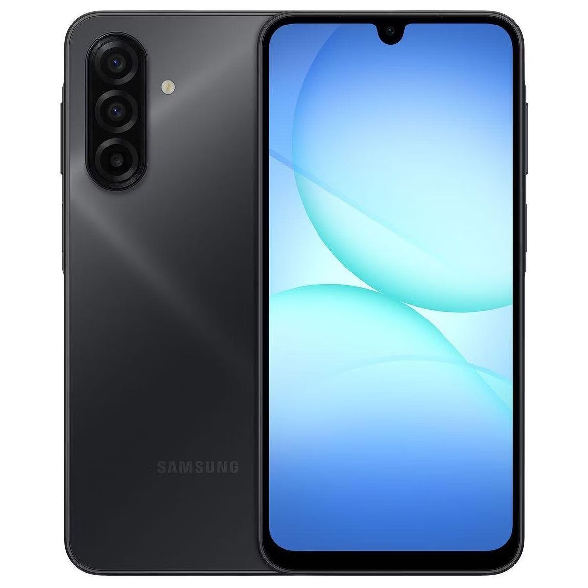 Смартфон Samsung SM-A175F Galaxy A17 128Gb 6Gb черный моноблок 3G 4G 2Sim 6.7" 1080x2340 Android 15 
