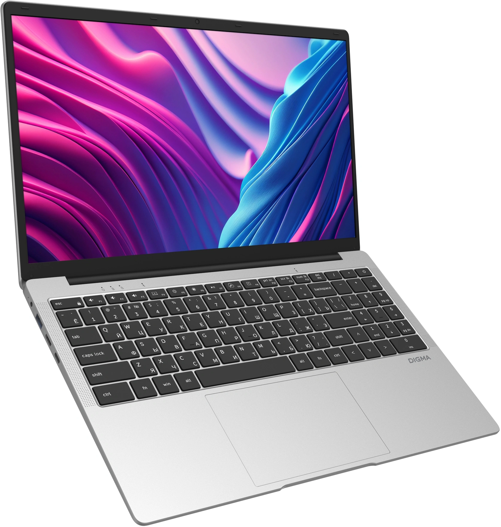 Ноутбук Digma EVE C5403 Celeron N4020 4Gb SSD128Gb Intel UHD Graphics 600 15.6" IPS FHD (1920x1080) 
