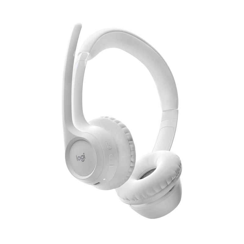 Наушники с микрофоном Logitech Zone 300 белый накладные BT оголовье (981-001417)