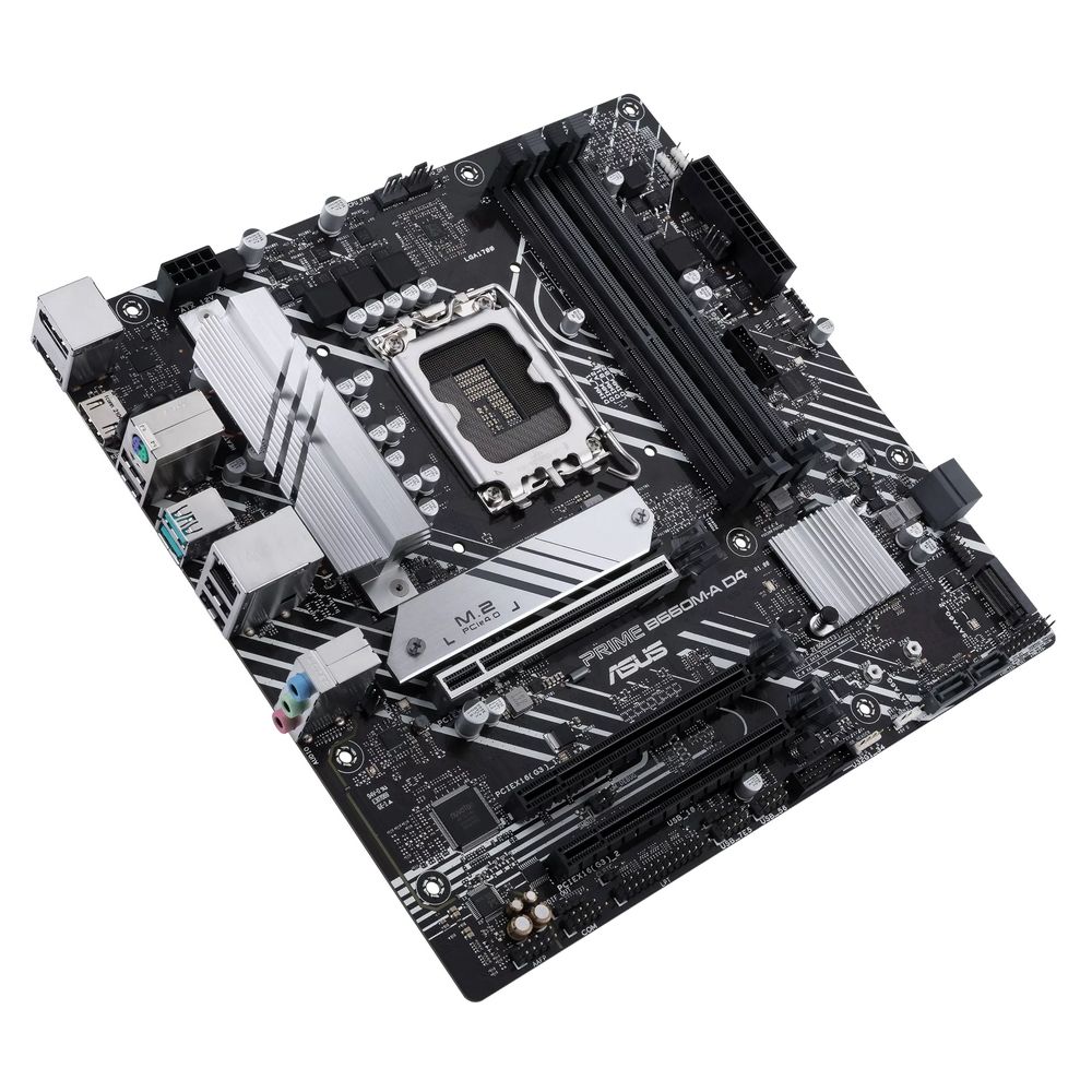 Материнская плата Asus PRIME B660M-A D4-CSM Soc-1700 Intel B660 4xDDR4 mATX AC`97 8ch(7.1) GbLAN RAI