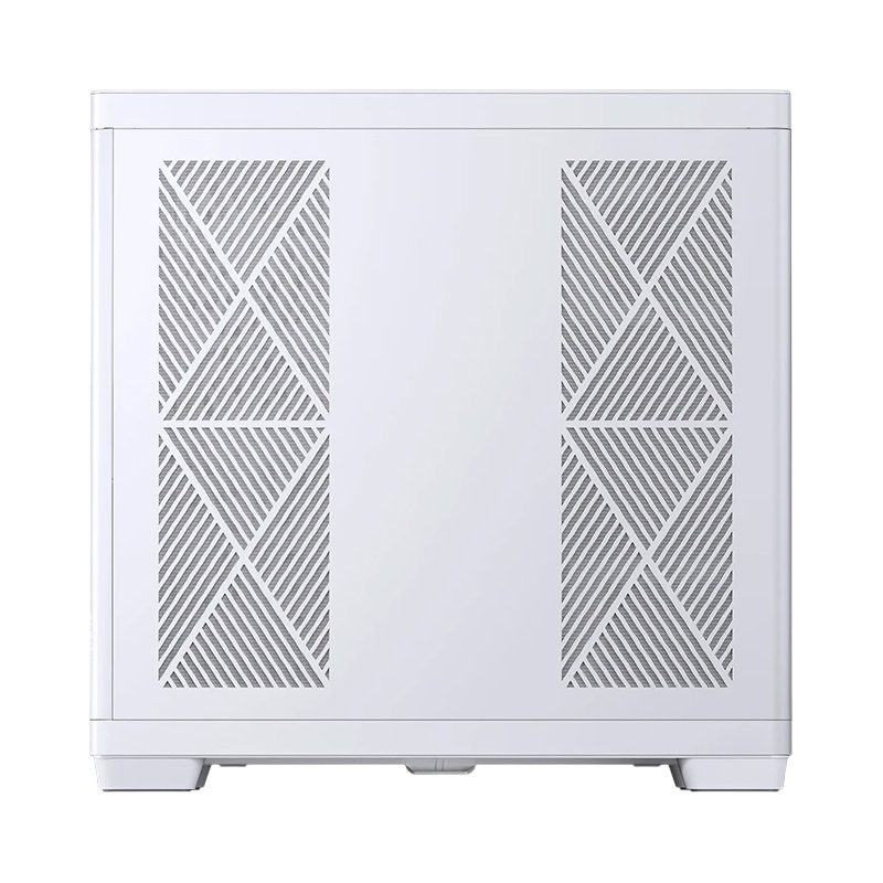 Корпус JONSBO TK-4, Midi-Tower, TG, no fan, 2xUSB-A 3.0 + 1xUSB-C 3.2, ATX, mATX, mITX White