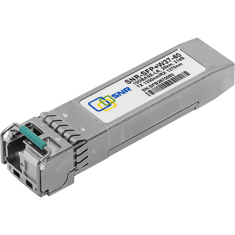 Модуль SFP+ WDM, дальность до 60км (21dB), 1330нм