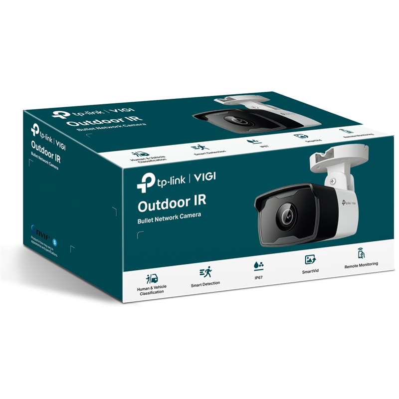 TP-Link VIGI C320I(4mm) VIGI Уличная цилиндрическая IP-камера 2 Мп с ИК-подсветкой