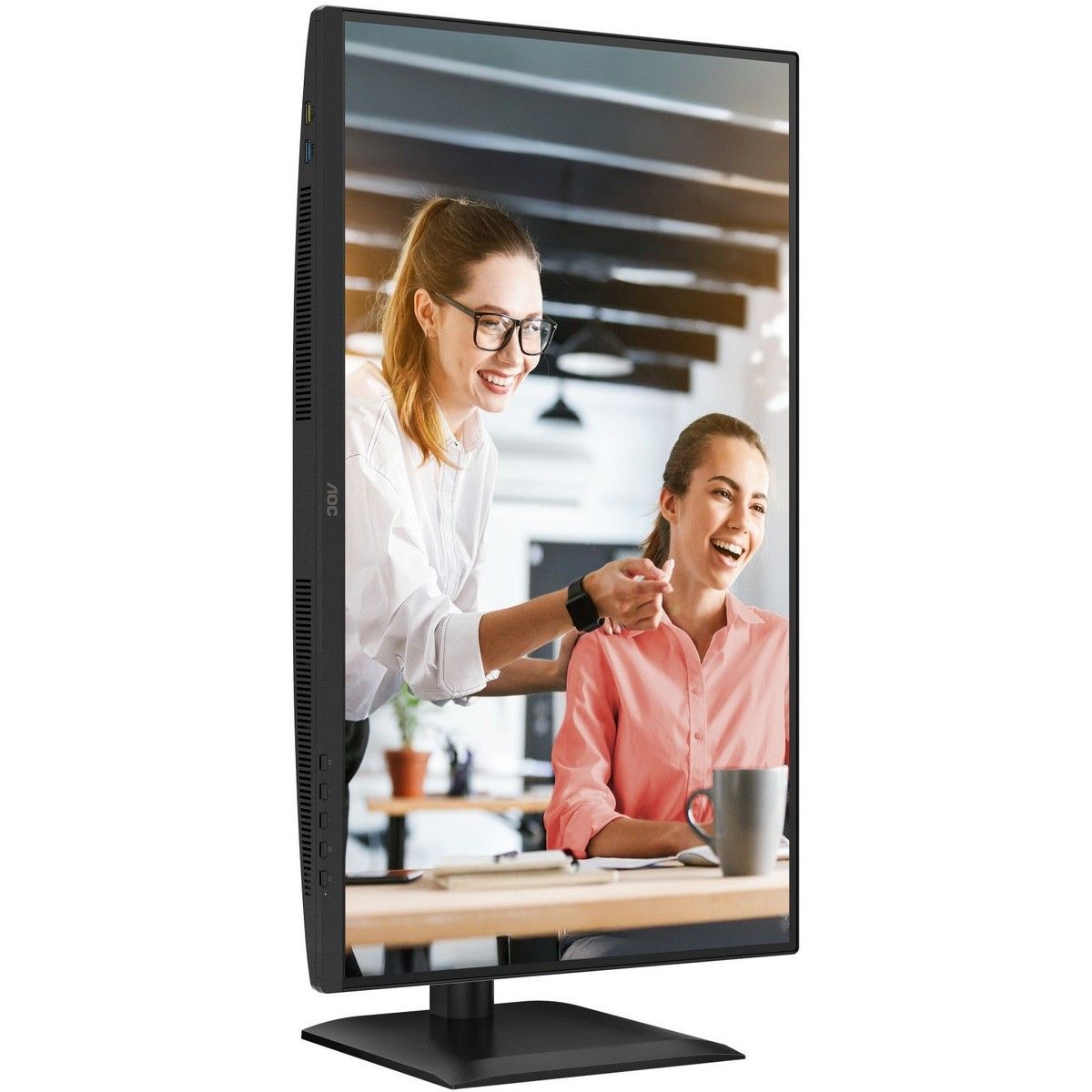 Монитор AOC 27" Q27E4CV черный IPS LED 16:9 HDMI M/M матовая HAS Piv 350cd 178гр/178гр 2560x1440 120