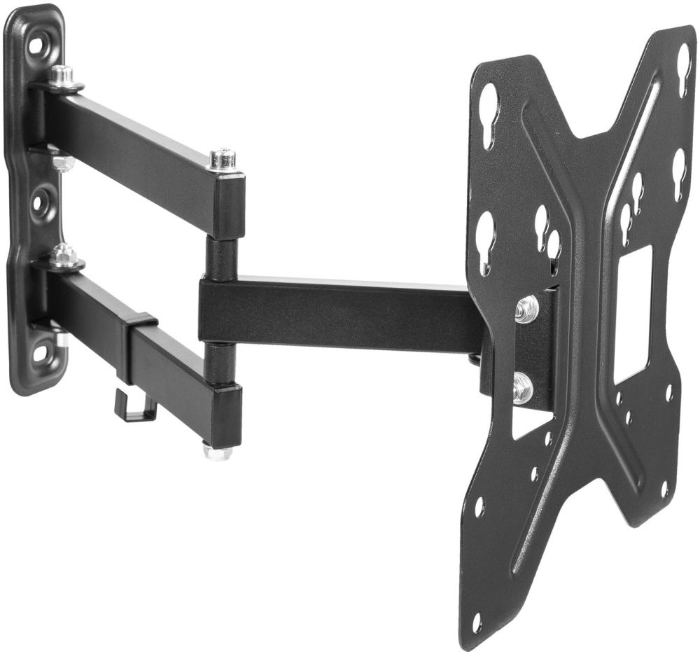 Кронштейн для телевизора Ultramounts UM900 черный 23"-43" макс.30кг настенный поворотно-выдвижной и 