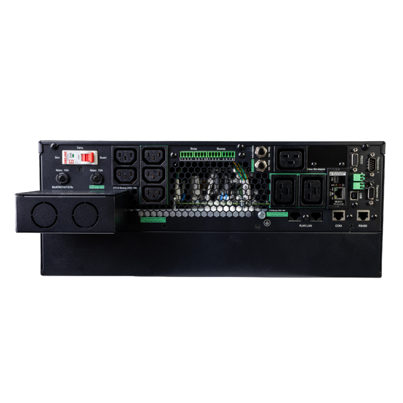 Источник бесперебойного питания Systeme Electriс SRT SRTSE6KRTXLIG2-NC 6000Вт 6000ВА черный