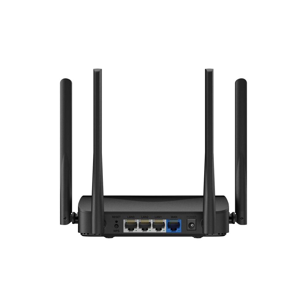 Роутер беспроводной Mercusys MR25BE BE3600 10/100/1000BASE-TX черный