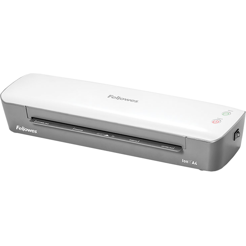 Fellowes Ламинатор Ion A4 FS-4560001 {75-125 мкм, 30 см/мин, AutoShutOff, механизм освобождения, ста