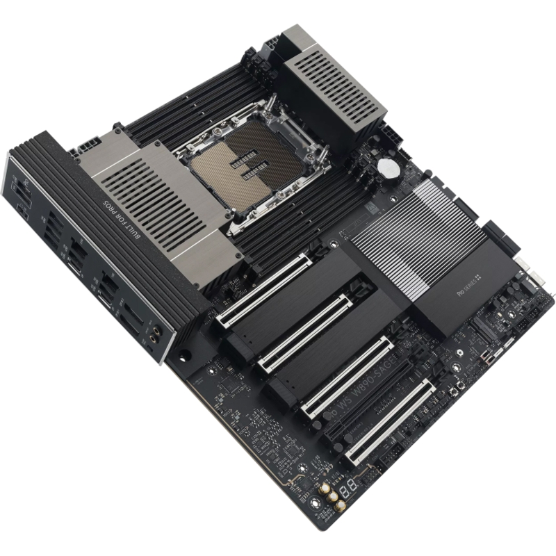 Материнская плата серверная ASUS PRO WS W890-SAGE LGA4710 EEB 8xDDR5 7xPCIEx16