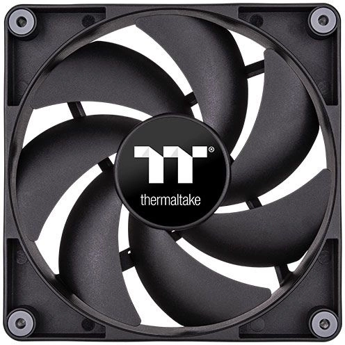 Вентилятор для корпуса Thermaltake CT140 140х140x25 черный 4-pin 30.5дБ (упак.:2шт) (CL-F148-PL14BL-