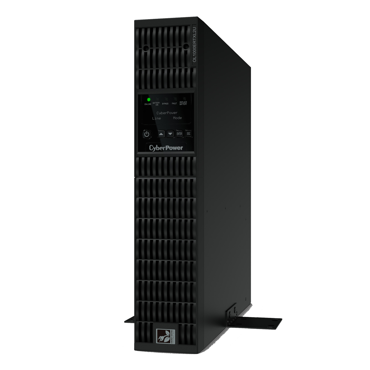 CyberPower ИБП Online OL1000ERTXL2U 1000VA/900W USB/RS-232/Dry/EPO/SNMPslot/RJ11/45/ВБМ (8 IEC С13)