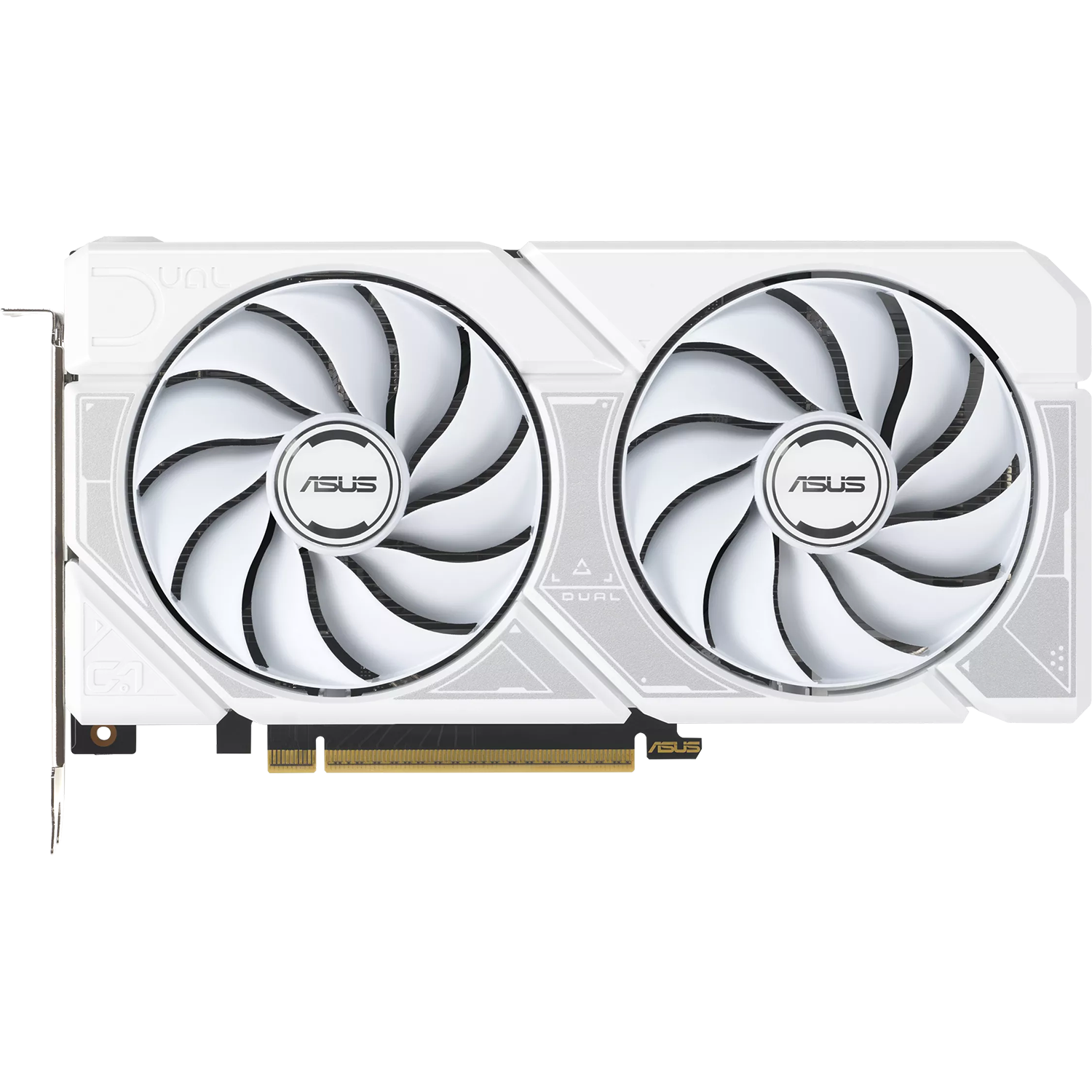 Видеокарта Asus PCI-E 5.0 DUAL-RTX5060TI-O8G-WHITE NVIDIA GeForce RTX 5060TI 8Gb 128bit GDDR7 2602/2