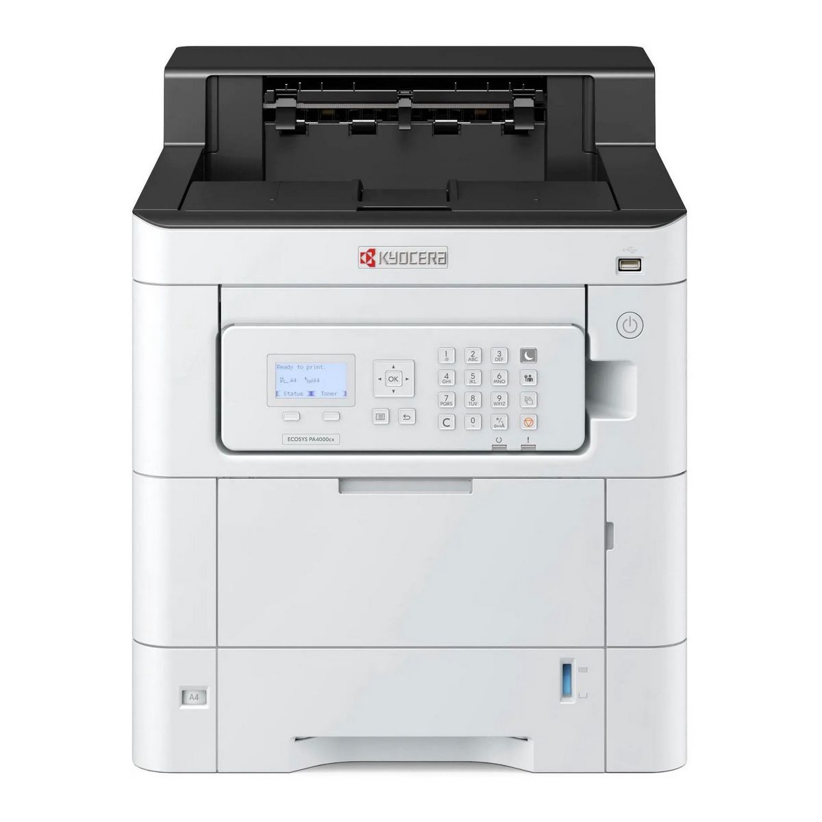 Принтер лазерный Kyocera Ecosys PA4000cx (1102Z03NL0) A4 Duplex белый