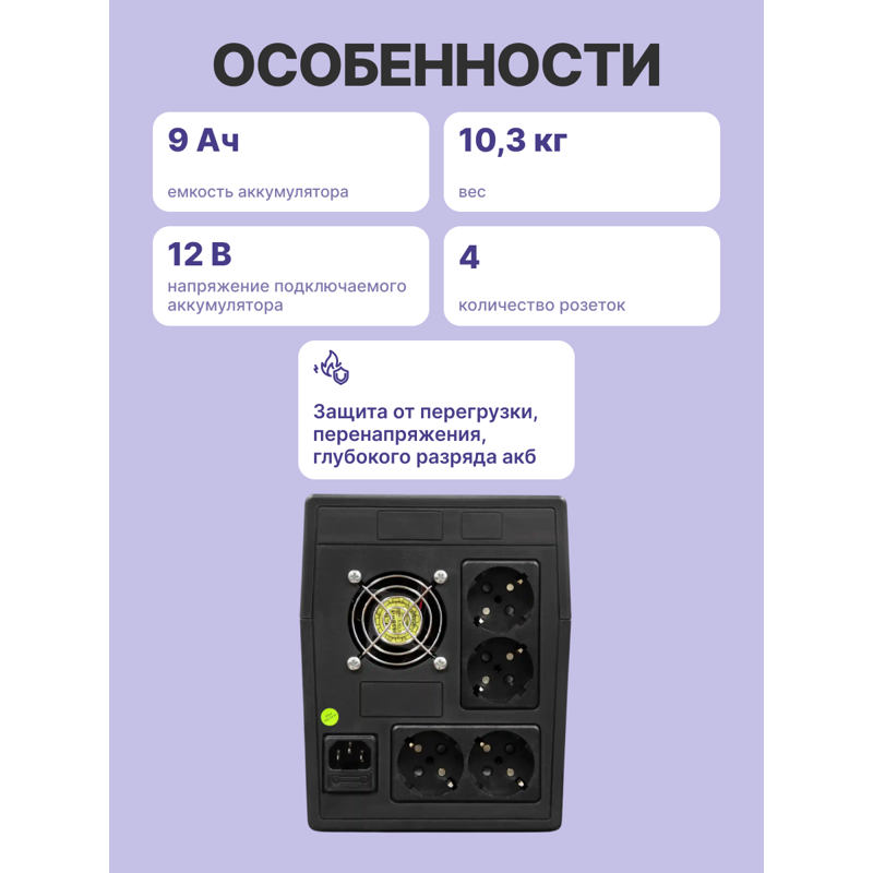 Powerman Back Pro 1500