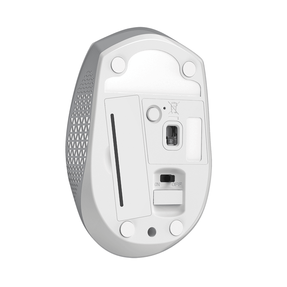 Genius Мышь NX-8000S BT { Беспроводная, бесшумная, 3 кнопки, для правой/левой руки. Сенсор Blue Eye.