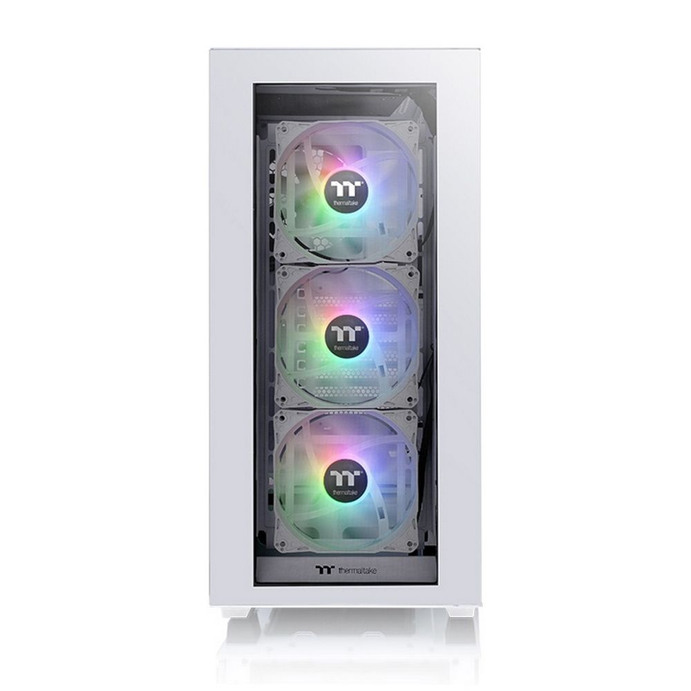 Корпус Thermaltake Divider 300 TG Snow ARGB CA-1S2-00M6WN-01 White/Win/SPCC/Tempered Glass*2/120mm S