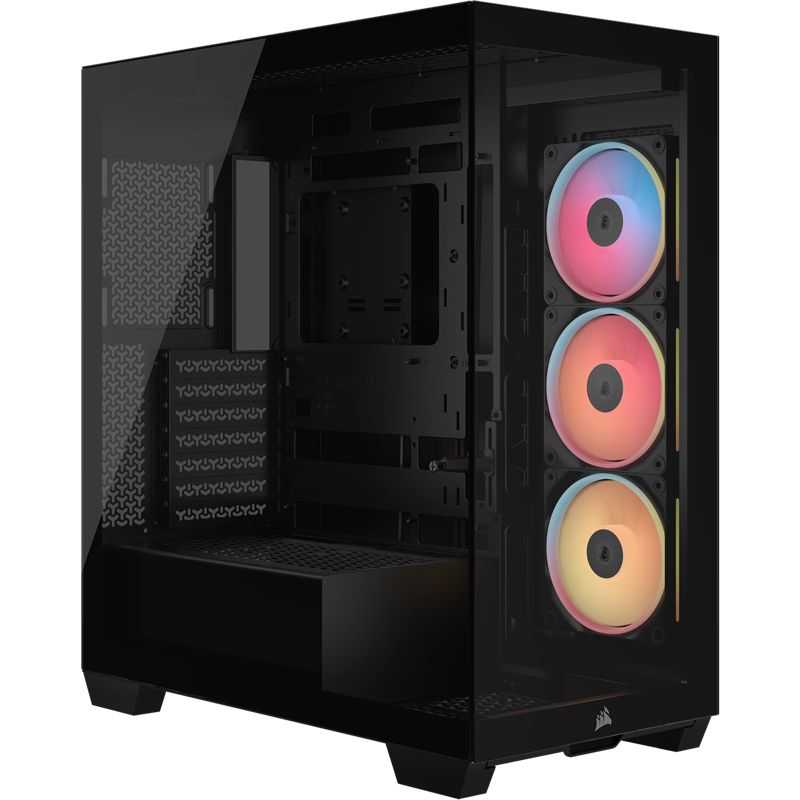 Корпус Corsair 3500X LX-R RGB iCUE LINK, Midi-Tower, TG, 3x120mm ARGB, 2xUSB-A 3.2, 1xUSB 3.2 Type-C