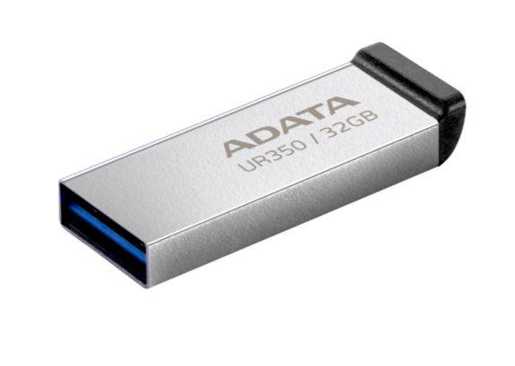 Флеш Диск A-Data 32GB UR350 UR350-32G-RSR/BK USB3.2 серебристый/черный
