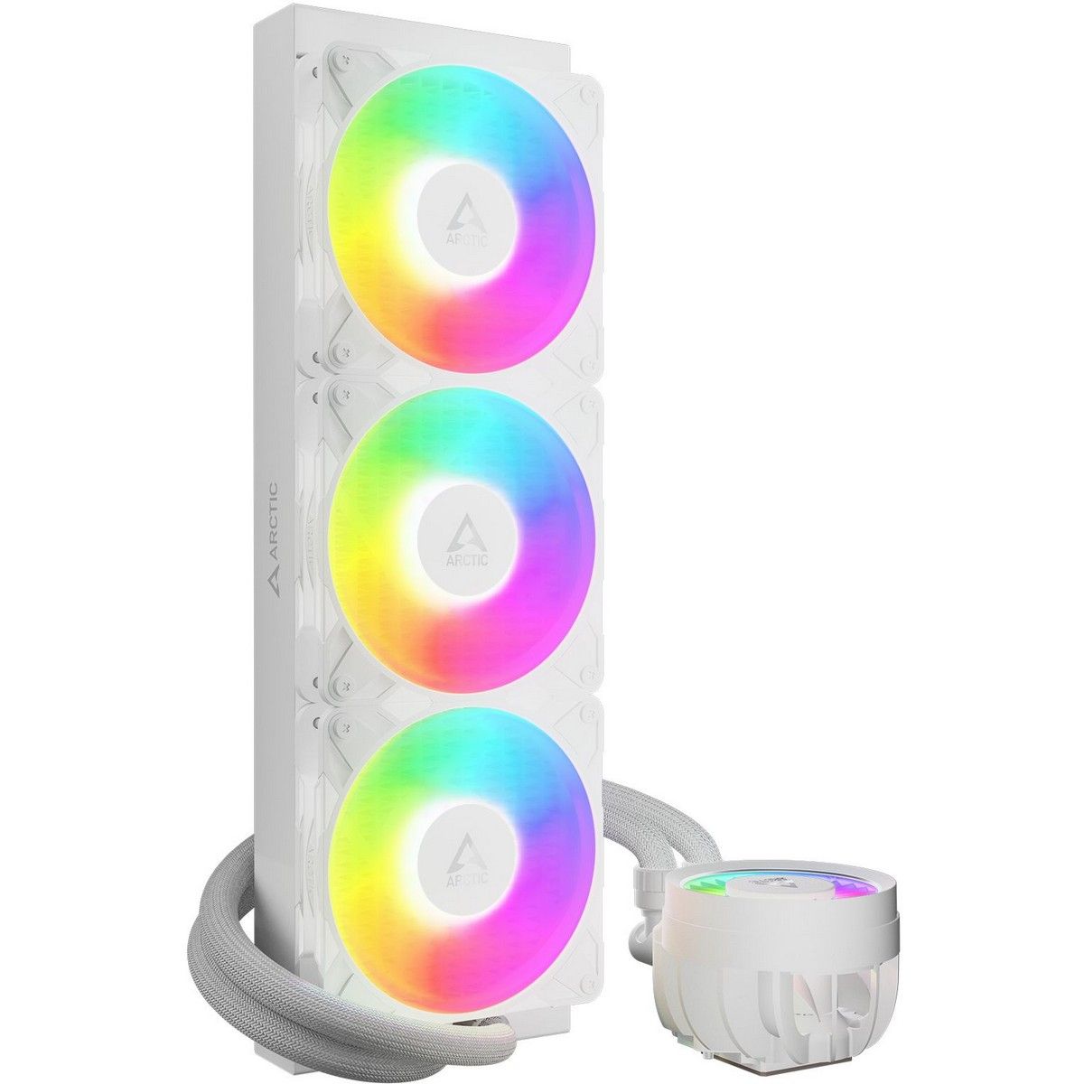 Жидкостная система охлаждения Arctic Cooling  Liquid Freezer III Pro 360 ARGB White Multi Compatible