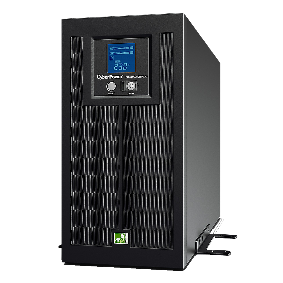CyberPower ИБП Line-Interactive PR6000ELCDRTXL5U 6000VA/4500W USB/RS-232/Dry/EPO/SNMPslot/RJ11/45/ВБ