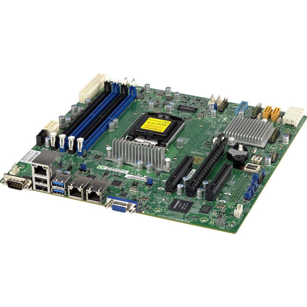 Материнская плата серверная SUPERMICRO Socket 1151, Intel C232, 4 слота DDR4 DIMM, 1600-2133 МГц, As
