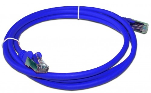 Патч-корд LANMASTER LSZH SFTP кат.6A, 1.5 м, синий