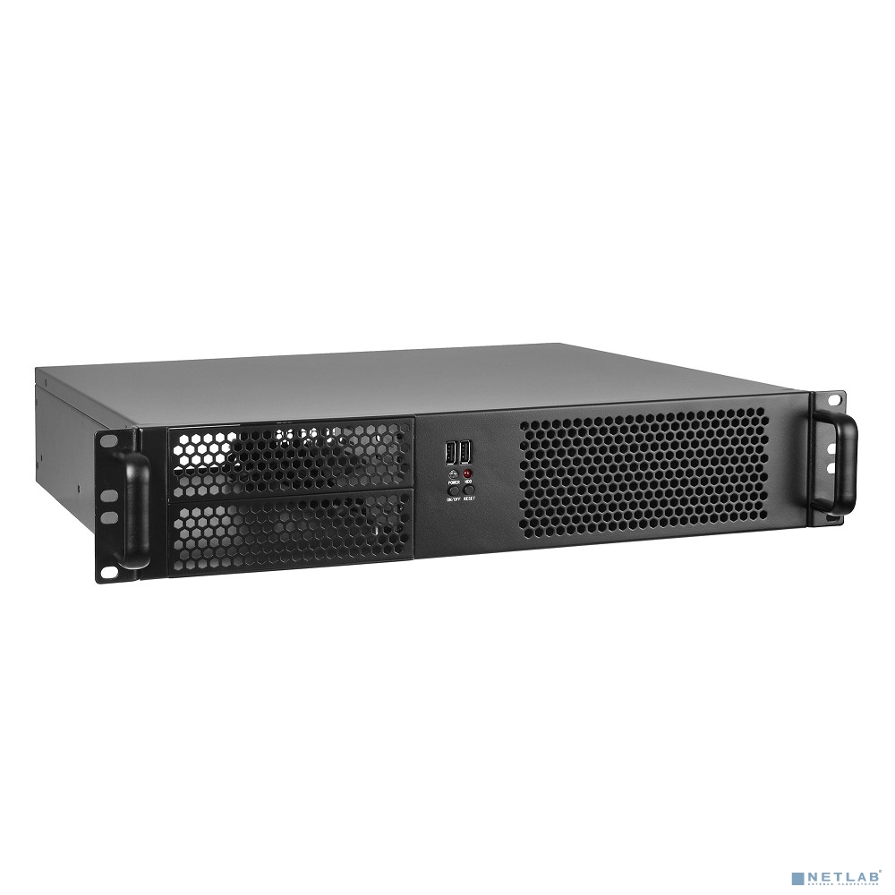 Exegate EX264958RUS Серверный корпус Exegate Pro 2U390-04 <RM 19",  высота 2U, глубина 390, БП 500AD