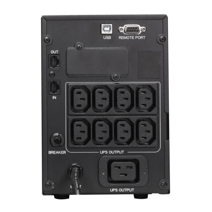 Источник бесперебойного питания Powercom Smart King Pro+ SPT-3000-II LCD 2400Вт 3000ВА черный