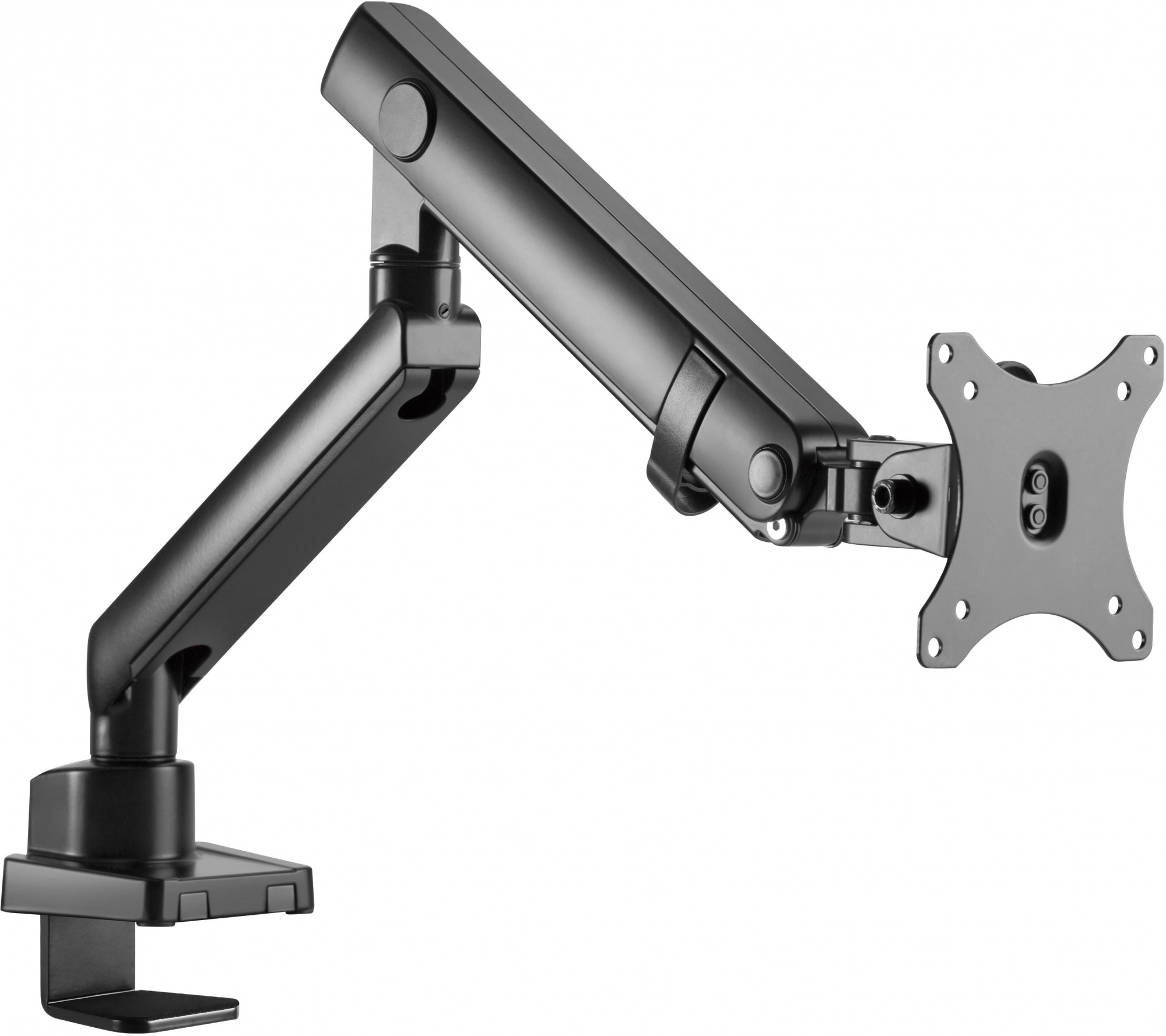 Кронштейн для мониторов Ultramounts UM709 черный 17"-32" макс.8кг крепление к столешнице поворот и н