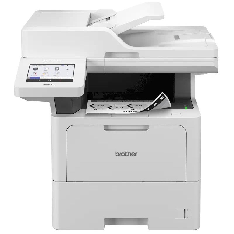 Мфу Brother MFC-L6710DW P/C/S/F, A4, 50 cтр/мин, 512 МБ,Duplex, ADF70, WiFi, USB,LAN, лоток 250 л.,