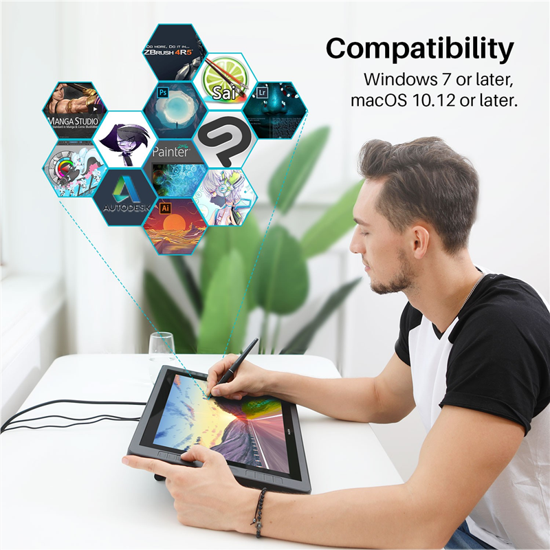 Сенсорный монитор Huion KAMVAS Pro 20