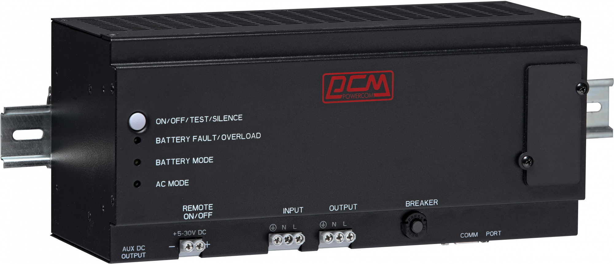 Источник бесперебойного питания Powercom DRU-500 300Вт 500ВА черный Gen 2