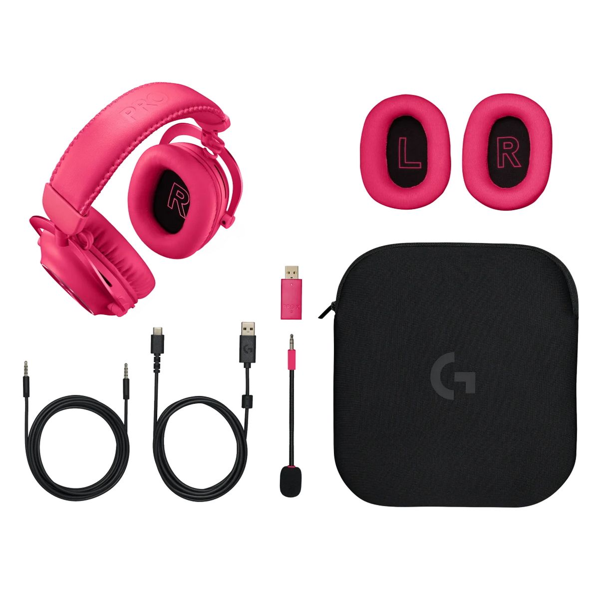 Гарнитура игровая беспроводная Logitech G Pro X 2 Wireless, Pink