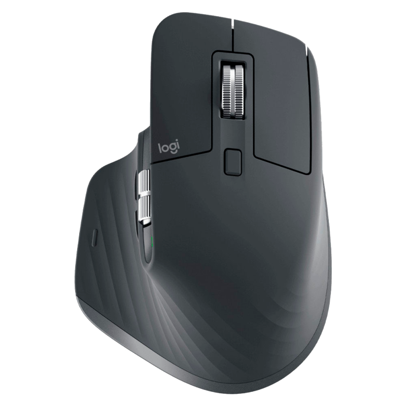Мышь Logitech MX Master 3S графитовый оптическая 8000dpi беспров. BT/Radio USB 5but (910-006565)