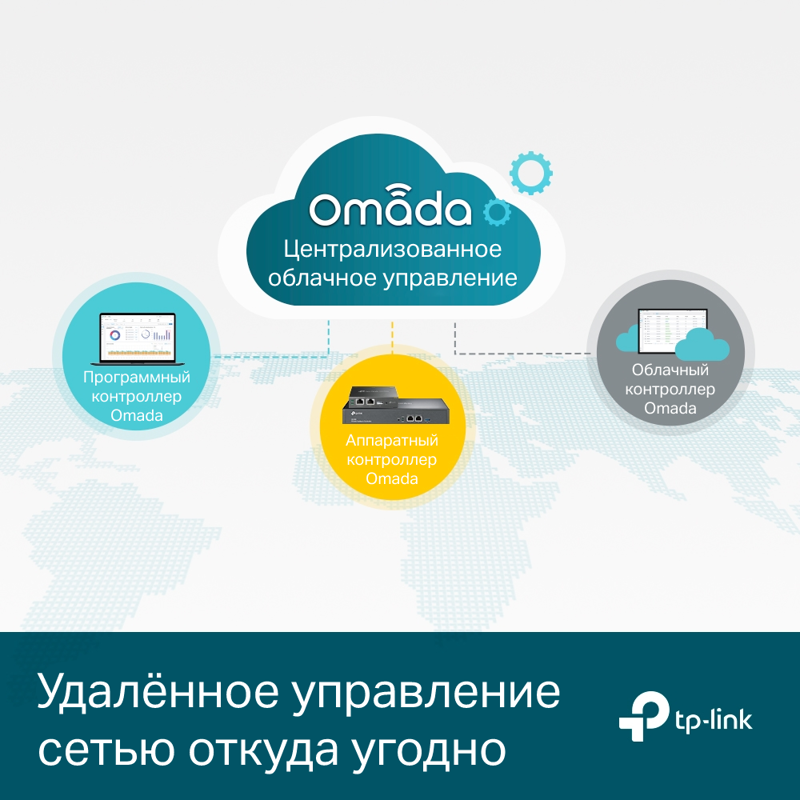 Коммутатор TP-Link SG3452P (L2+) 48x1Гбит/с 4SFP 48PoE+ 384W управляемый