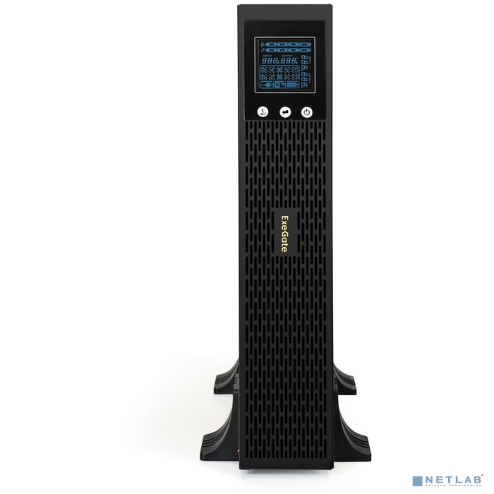 Exegate EX293054RUS ИБП Pure Sine Wave ExeGate SinePower UHB-3000.LCD.AVR.1SH.4C13.RJ.USB.2U <3000VA