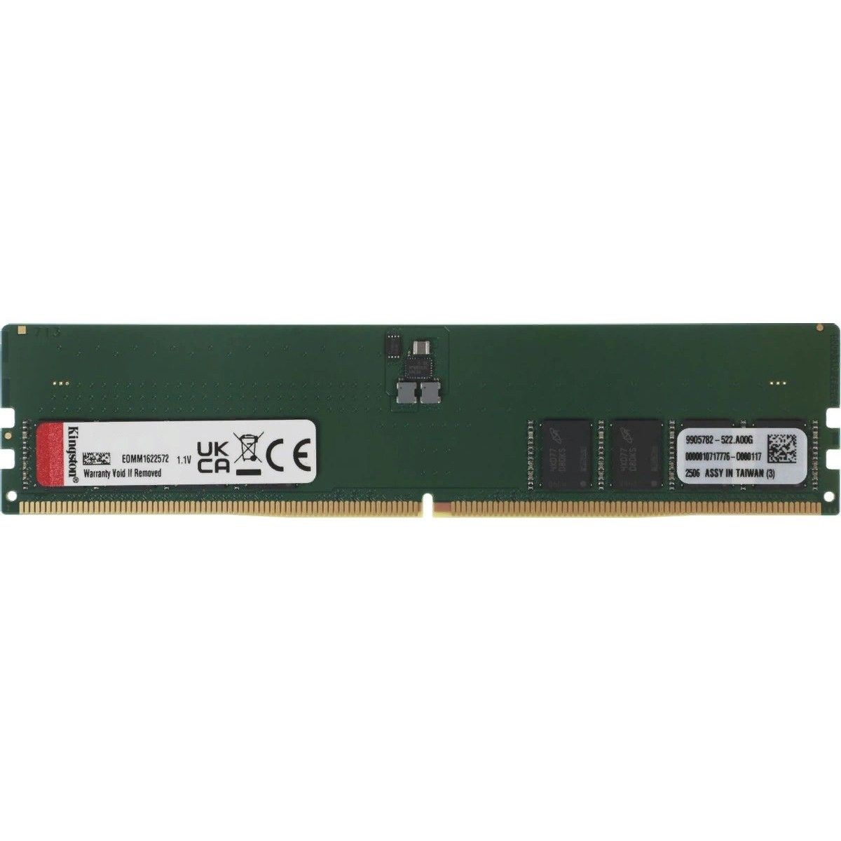 Модуль памяти Kingston 64GB Kingston DDR5 5600 DIMM Non-ECC , CL46 , 1.1V, 2Rx8  288-pin