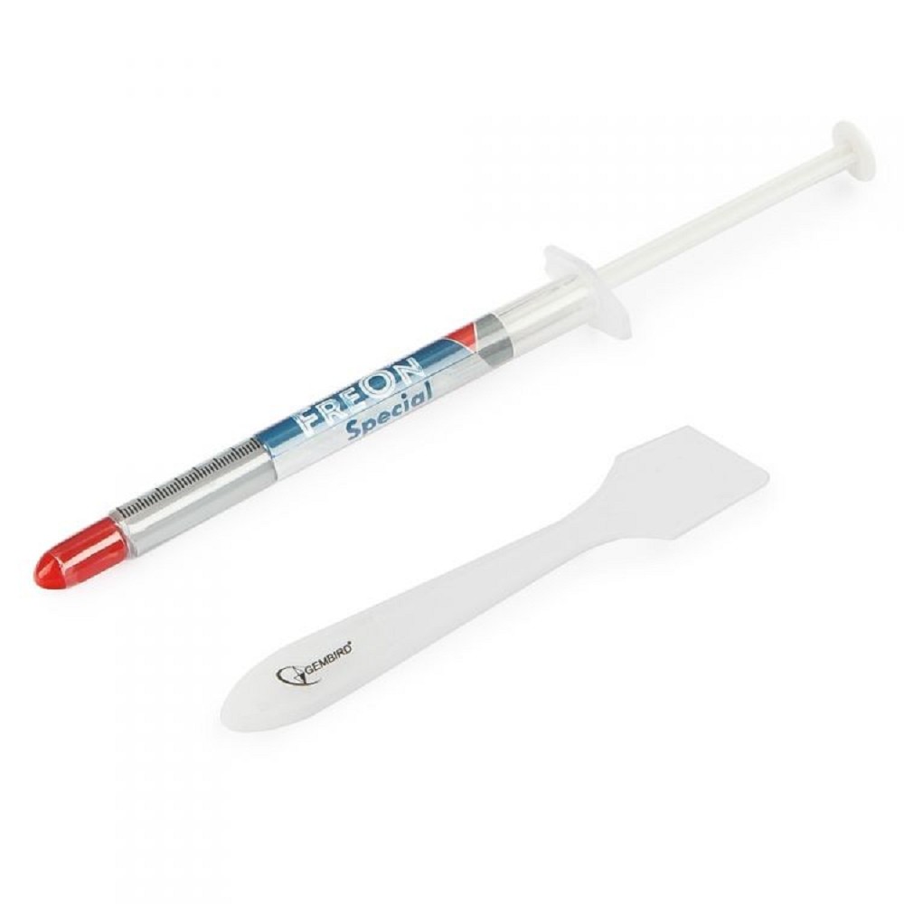 Термопаста GEMBIRD FreOn Special GF-11-1.5 для радиаторов, 1,5гр, шприц