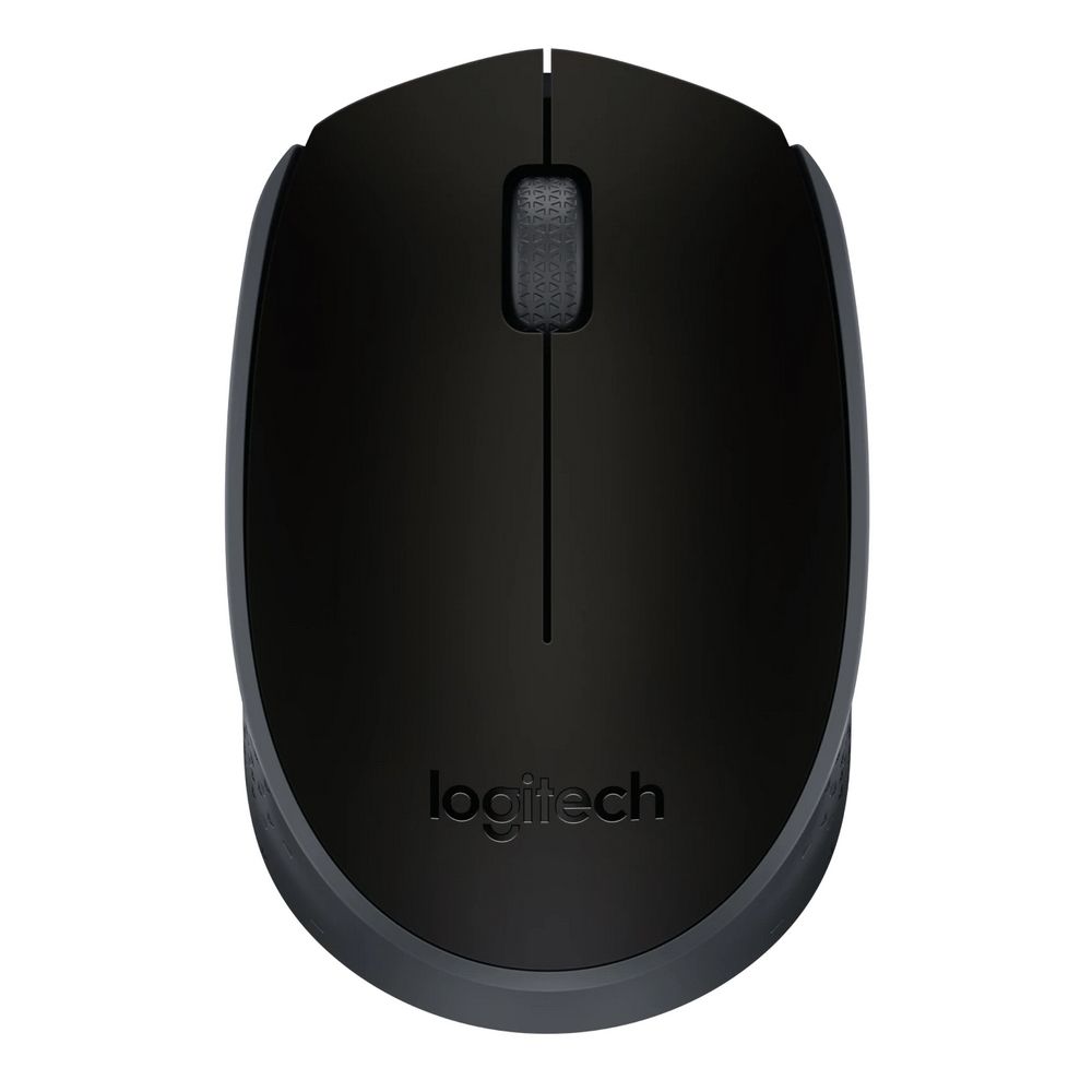 Мышь Logitech M171 черный/серый оптическая 1000dpi беспров. USB для ноутбука 2but (910-004643)