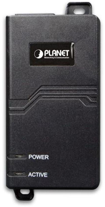 инжектор/ PLANET Single Port 10/100/1000Mbps Ultra POE Injector (60 Watts) - w/internal power, 802.3at PoE compatible