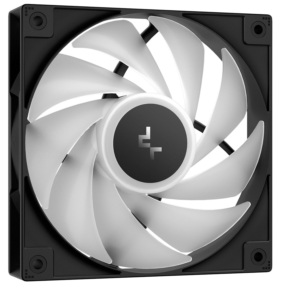 Устройство охлаждения(кулер) Deepcool AG400 Bk V2 ARGB Soc-AM5/AM4/1200/1700/1851 черный 4-pin 31.6d