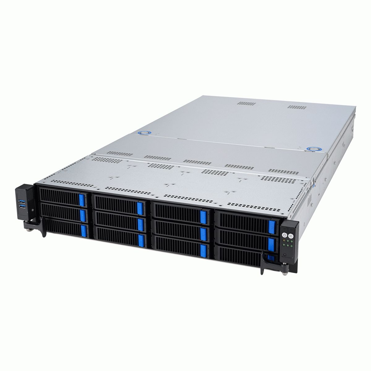 Серверная платформа ASUS RS521A-E12-RS12U/1G/1.6kW/12NVMe/FAN/RH/OCP/GPU